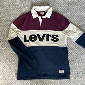 VINTAGE Levi’s color block shirt
